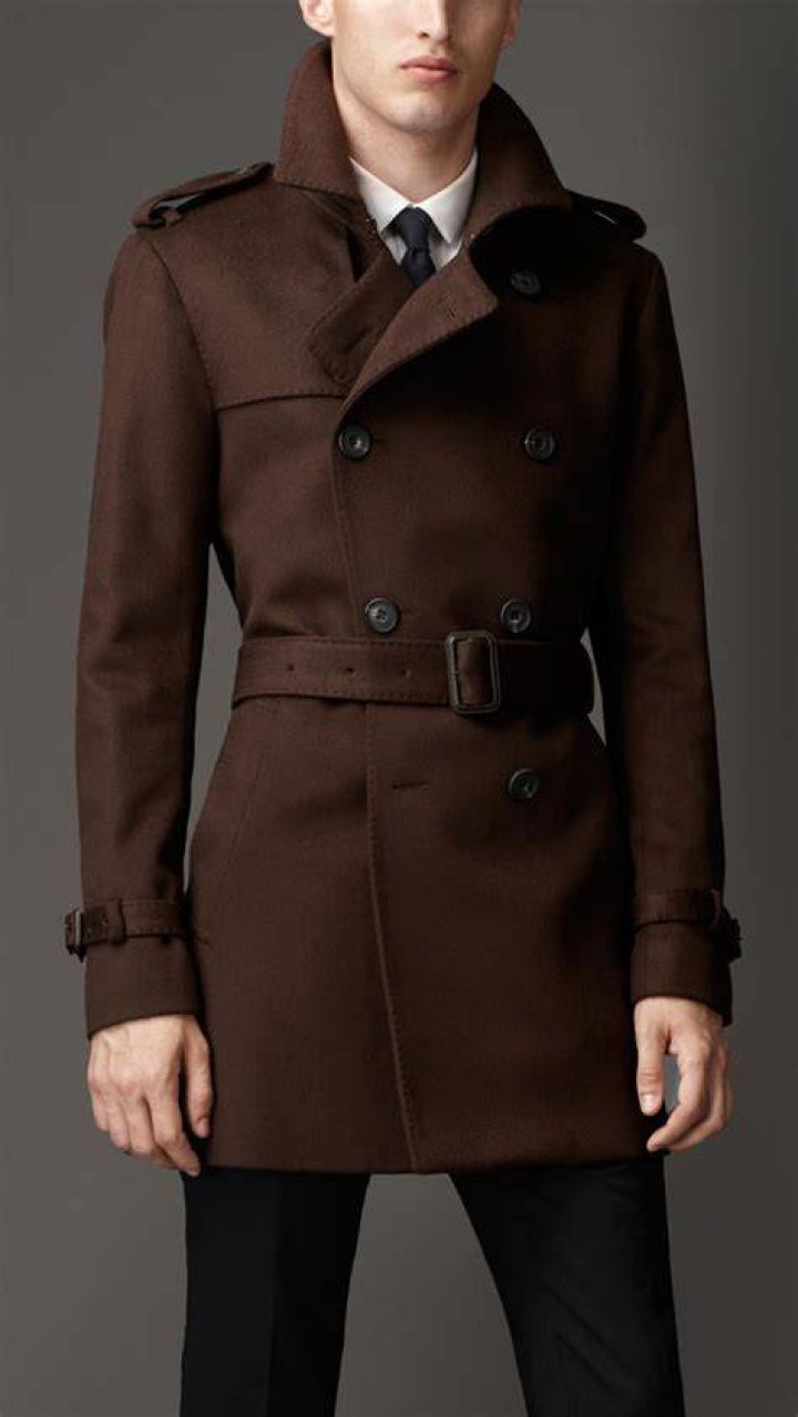 a brown trench coat a brown trench coat