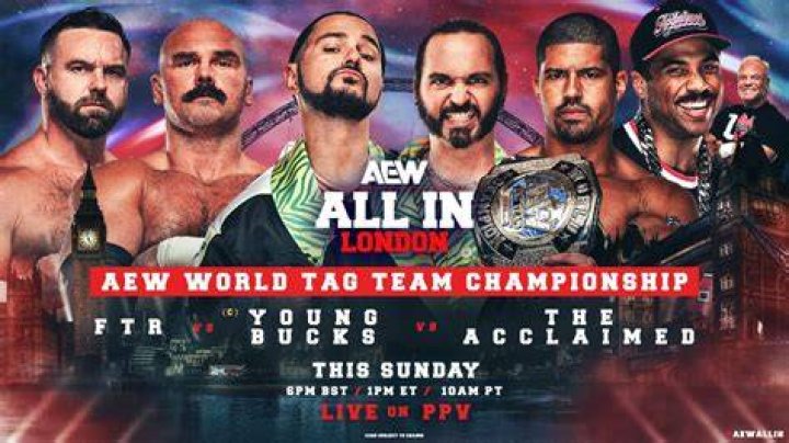 AEW All In: FTR vs. The Young Bucks Result
