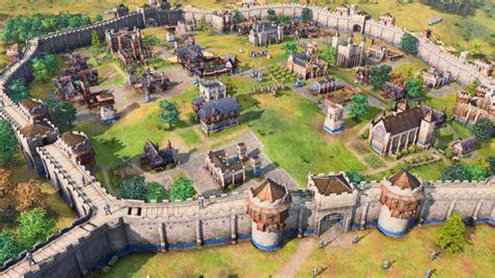 An Age of Empires 4 war about to commence between English and French civilisations.
