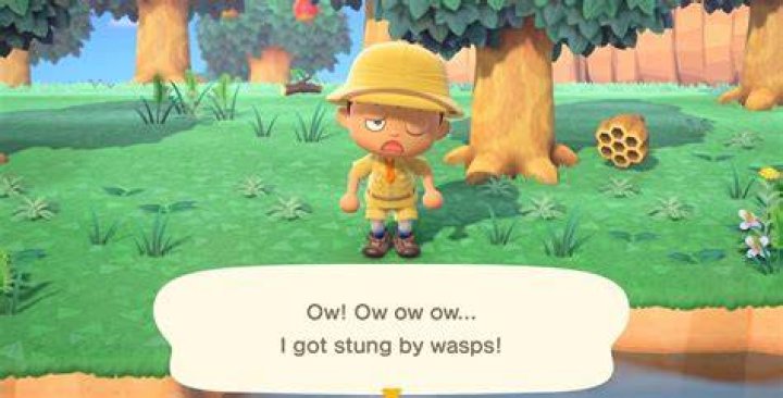 Animal Crossing: New Horizons - How To Avoid Wasps With A Camera Trick