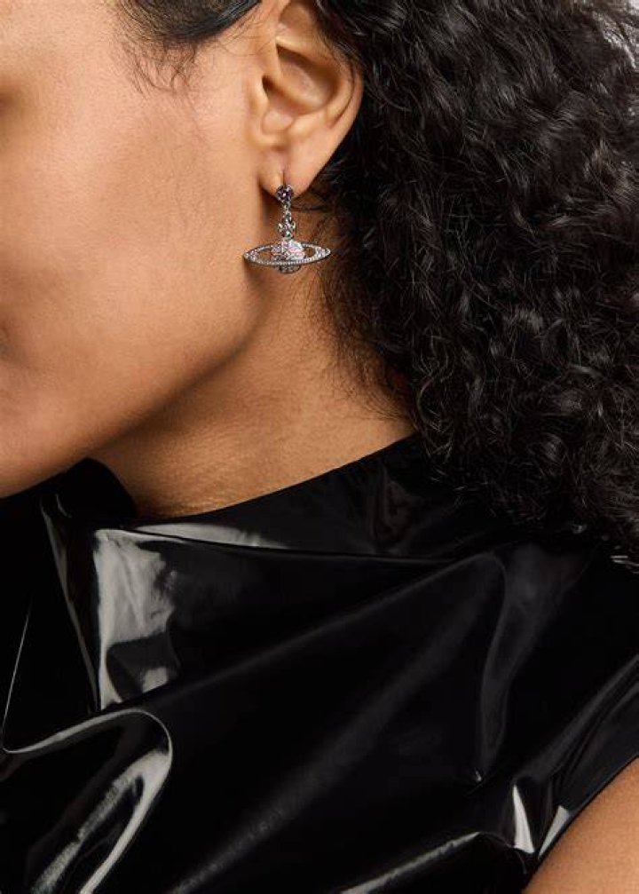 Bas relief orb earrings Bas relief orb earrings