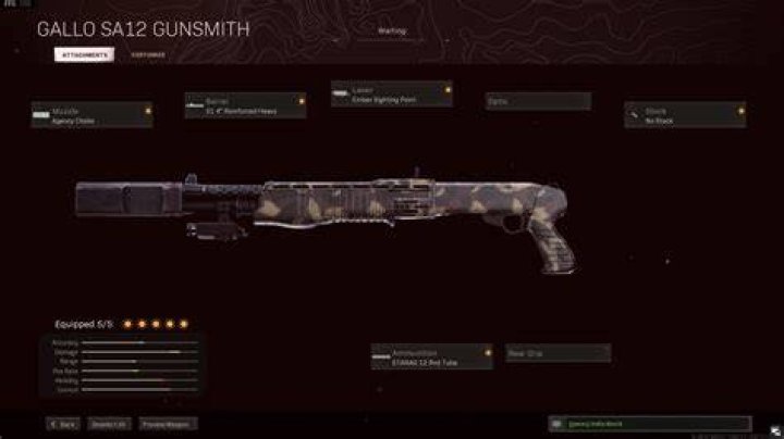 Best Gallo SA12 Warzone Loadout