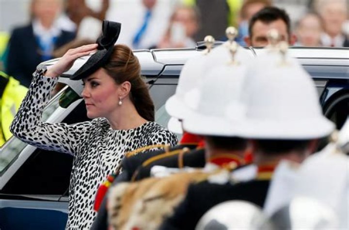 BRITAIN-US-POLITICS-DIPLOMACY-ROYALS britains catherine, duchess of cambridge l walks with us secretary of treasury steven mnuchin as they arrive through the east gallery during a state banquet in the ballroom at buckingham palace in central london on june 3, 2019, on the first day of the us president and first ladys three day state visit to the uk britain rolled out the red carpet for us president donald trump on june 3 as he arrived in britain for a state visit already overshadowed by his outspoken remarks on brexit photo by victoria jones pool afp photo credit should read victoria jonesafp via getty images