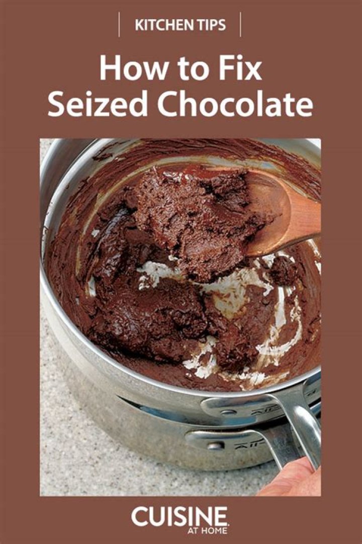 Can You Fix Seized Chocolate?