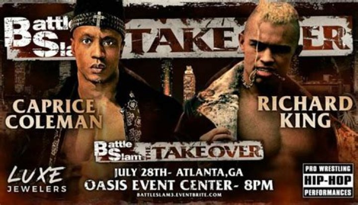 Caprice Coleman Richard King Battle Slam The Takeover
