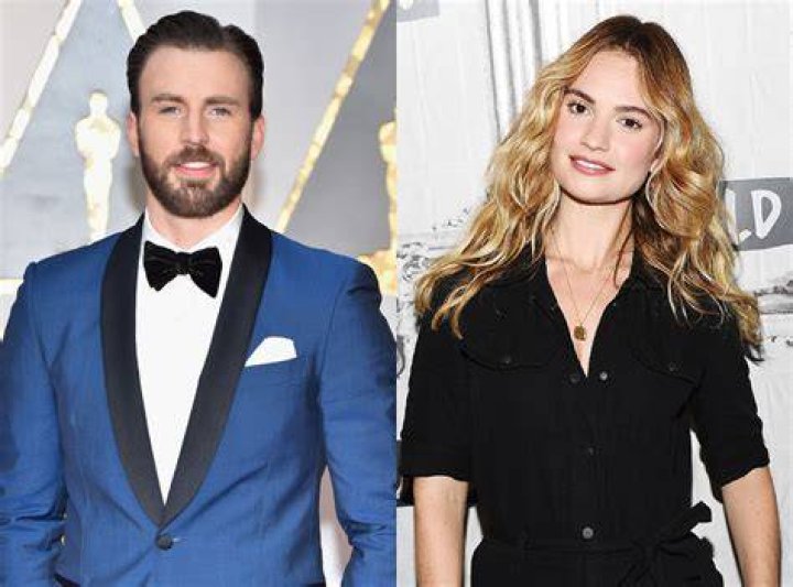 chris evans following lily james on his instagram account chris evans following lily james on his instagram account