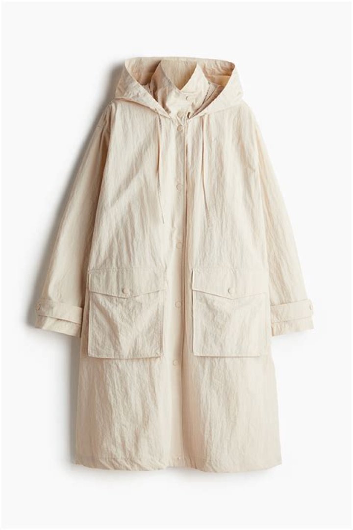 chubasquero oversize de hm