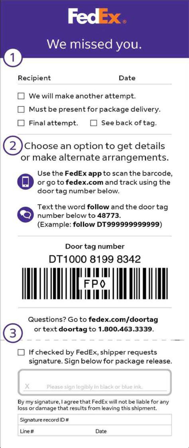 Does FedEx Have it?