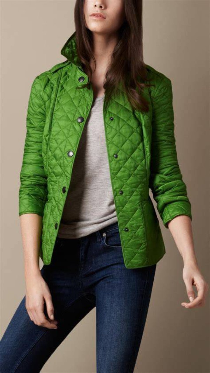 Green Quilted Jacket - £129 Green Quilted Jacket - £129