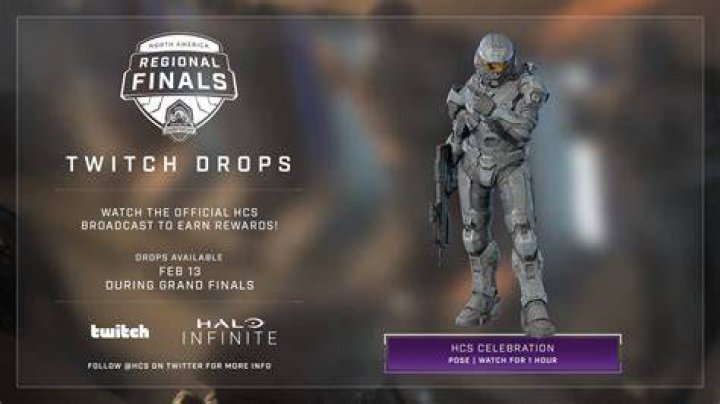 How to Claim Halo Infinite HCS Twitch Drops