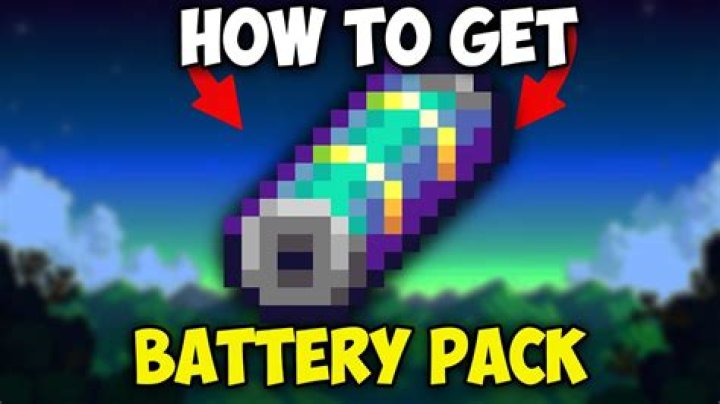 How To Get Battery Packs