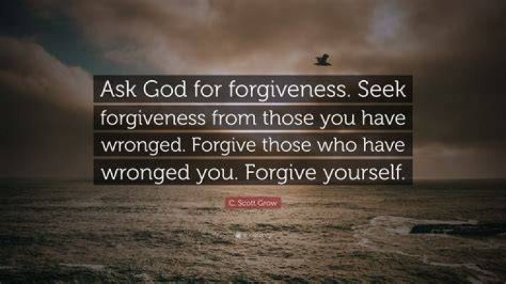 I ask for forgiveness for what I did. It was more than enough the time that we were in jail. I think that people should forgive us. 