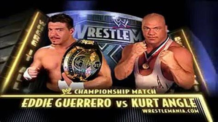 Kurt Angle vs Eddie Guerrero