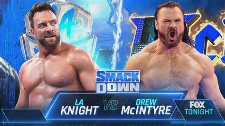 LA Knight vs Drew McIntyre WWE SmackDown
