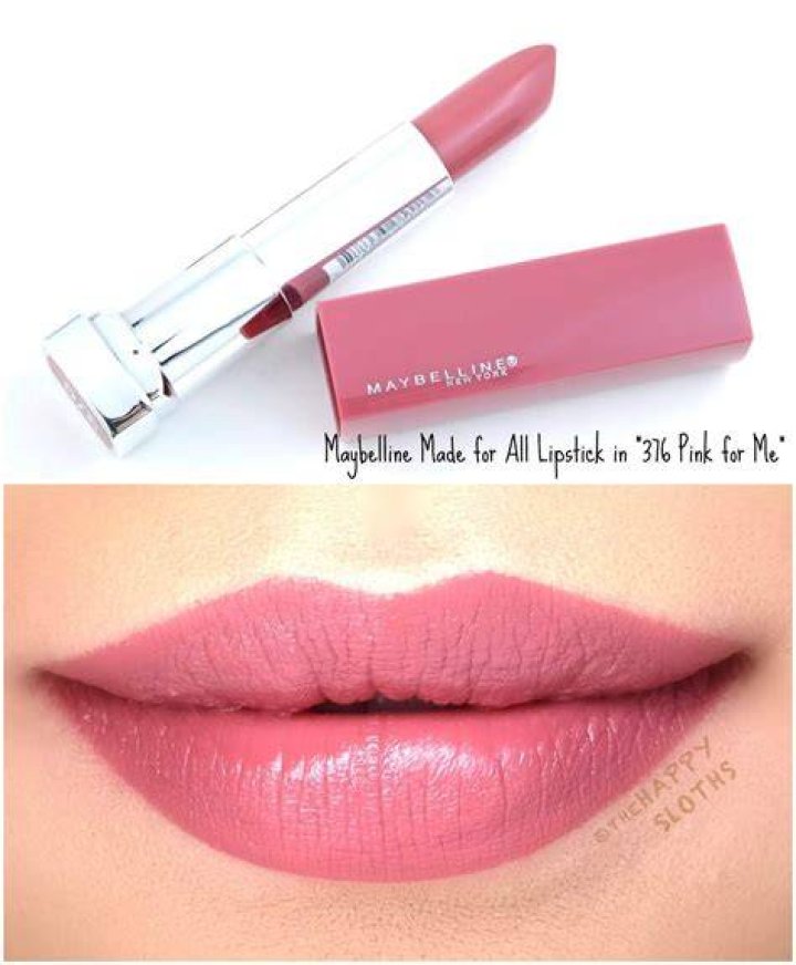 Maybelline Made for All Lipstick Swatches Maybelline Made for All Lipstick Swatches