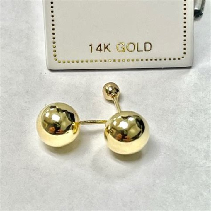 Mini Lip 14-karat gold earring Mini Lip 14-karat gold earring