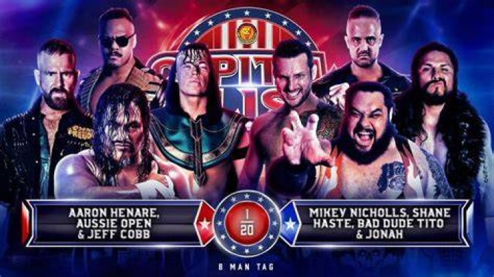 NJPW Capital Collision Jeff Cobb JONAH
