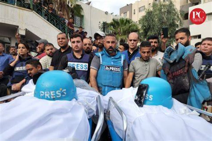 Palestinian journalists killed in Israeli strikes, in Gaza
