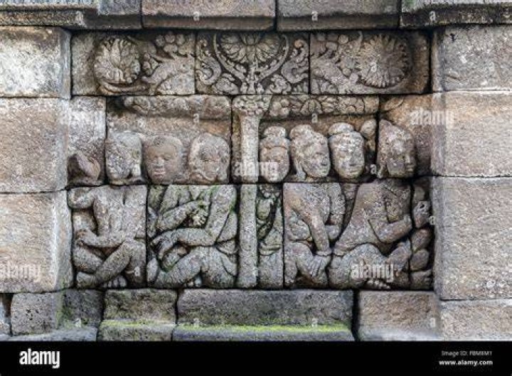 panels at Borobudur