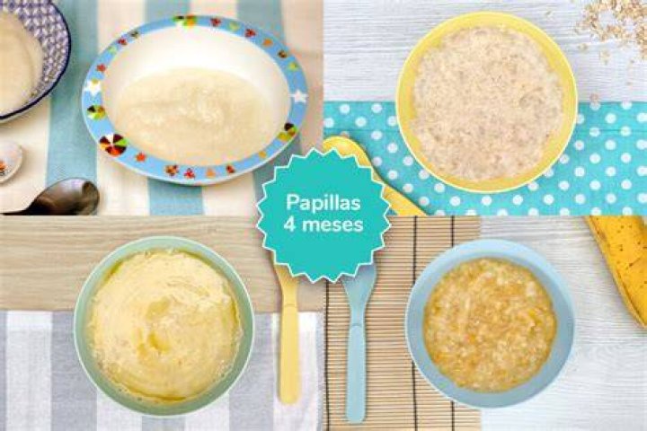 Papillas para bebés papillas para bebés