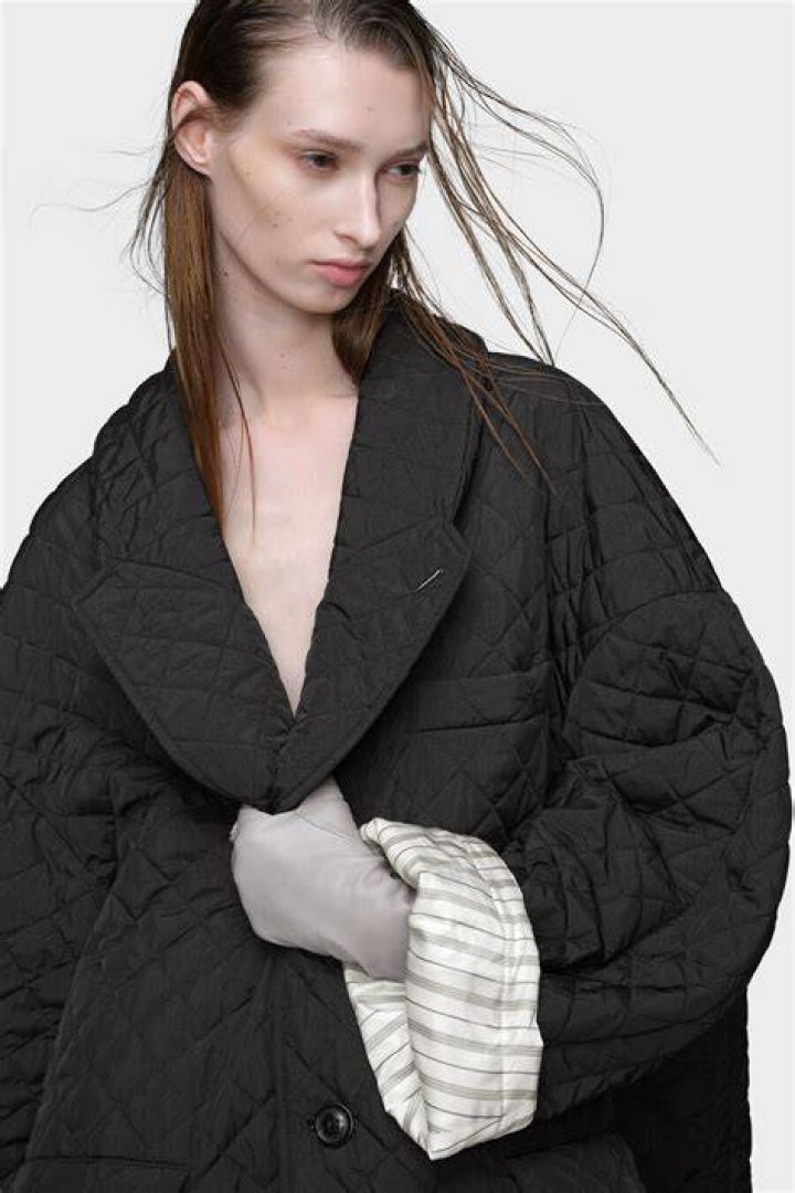 Quilted Recycled-Polyester Coat Quilted Recycled-Polyester Coat