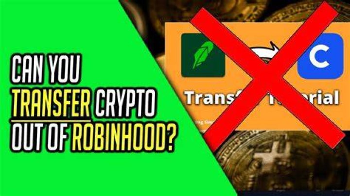 Robinhood Transfer Crypto