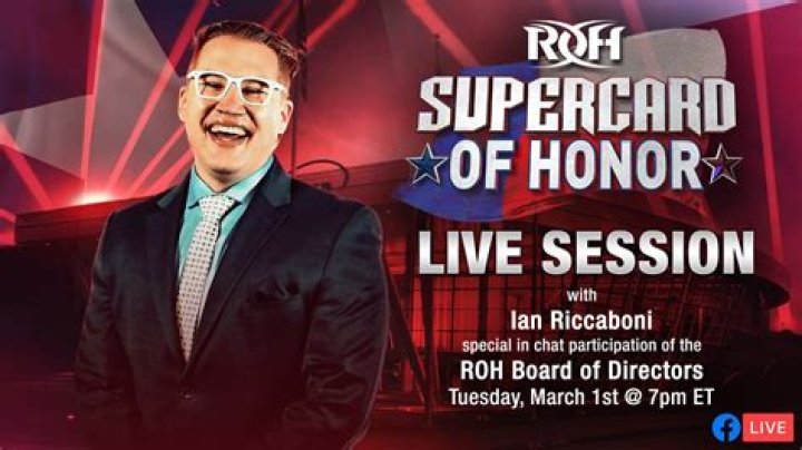 ROH Supercard of Honor Ian Ricccaboni Caprice Coleman