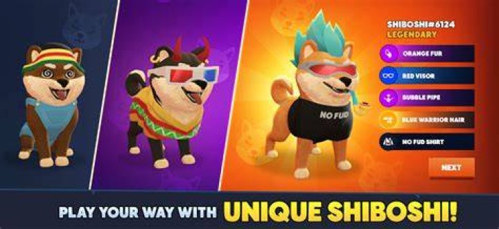 Shiba Inu Game on a mobile phone.