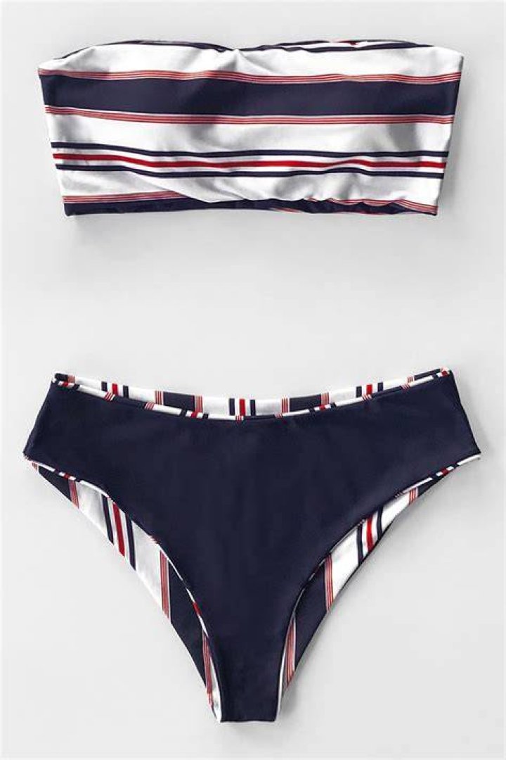 Striped Bandeau Striped Bandeau