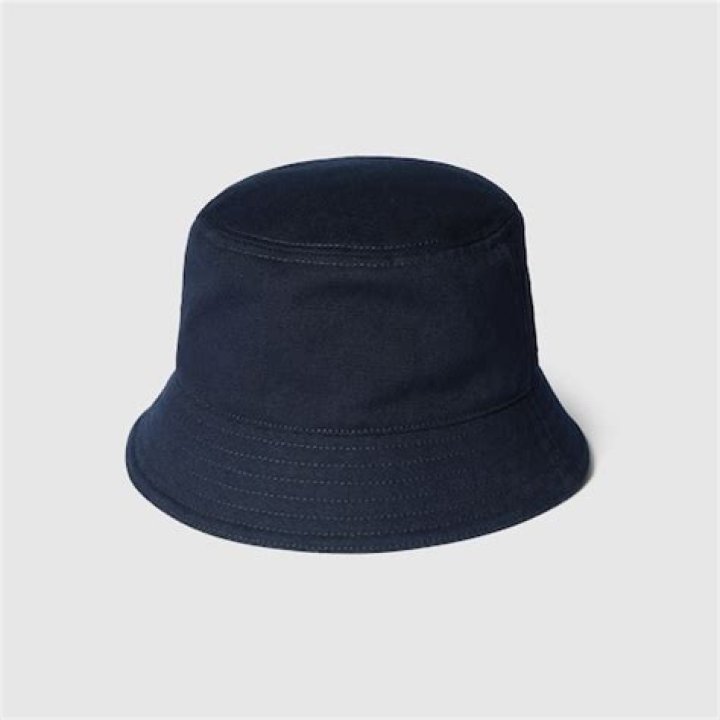 Wide-Brimmed Cotton Canvas Bucket Hat Wide-Brimmed Cotton Canvas Bucket Hat