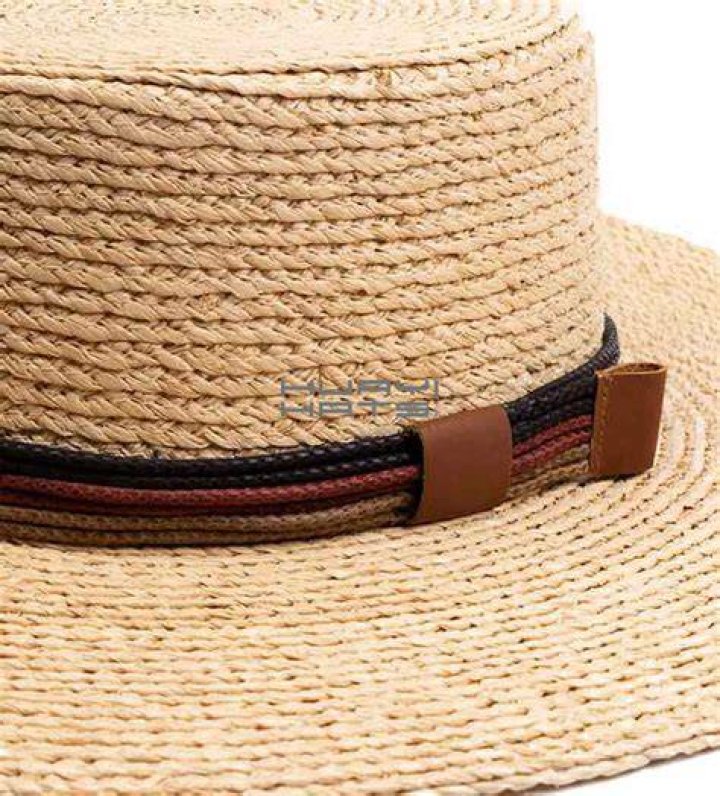 Women Raffia Wide Brim Boater Hat Women Raffia Wide Brim Boater Hat